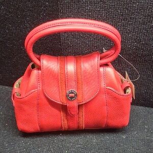 Cole Haan Vibrant Red Satchel